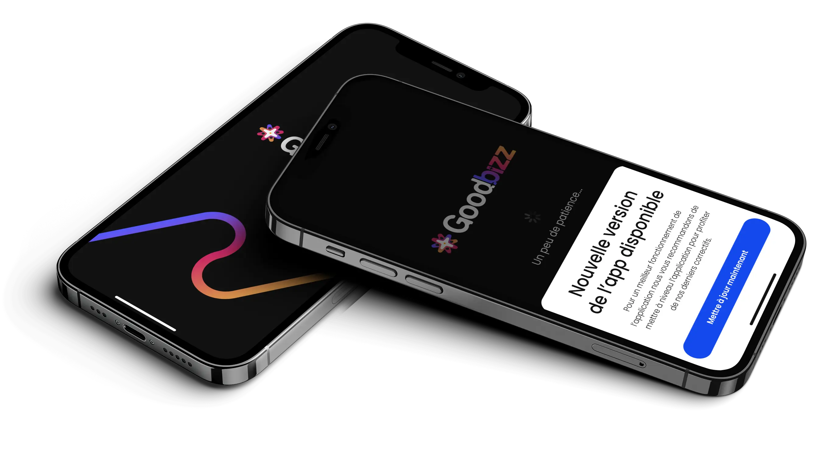 Formulaire de création d'un nouveau client sur le panel d'administration Goodbizz